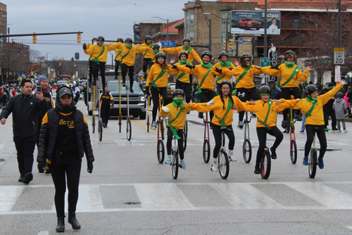 St. Helen Unicycle Drill Team
