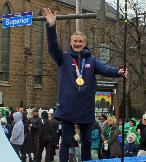 Katie Nageotte - Olympic Gold Medalist - West Side Irish American Club