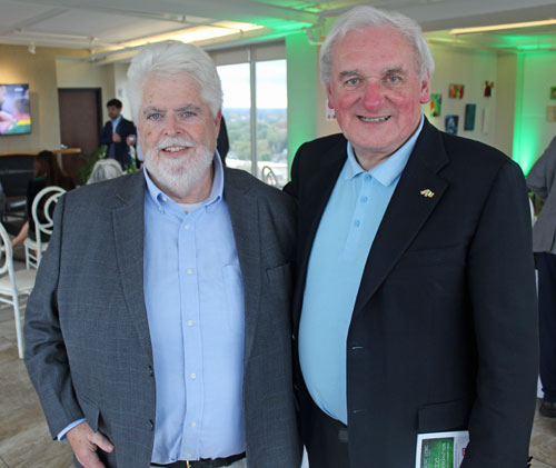 John Myers and Taoiseach Bertie Ahern