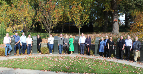 Twinning group in the Irish Cultural Garden