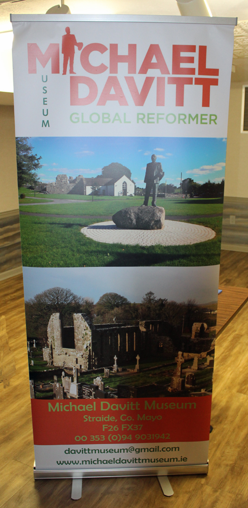 Michael Davitt Museum Banner