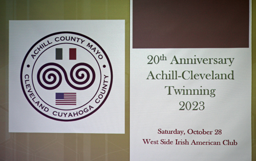 Achill-Cleveland Twinning sign