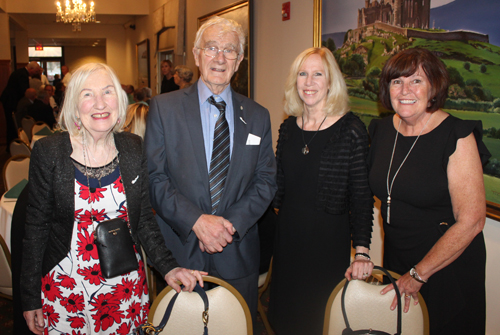 Group at twinning event