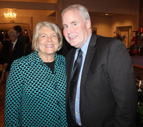 Jane Campbell and John O'Brien Jr.