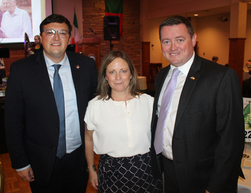 Ryan Puente, Anne Mulloy and Mark Owens