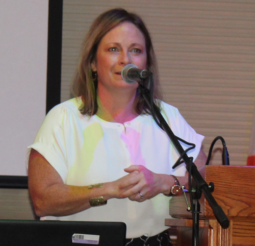Anne Mulloy Hodge - MC for the evening