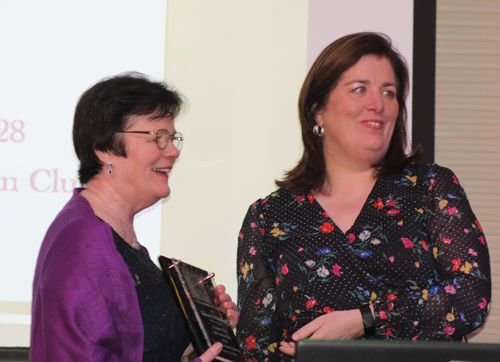 Mary Quinn Griffin and Sinead Ni Fhatharta