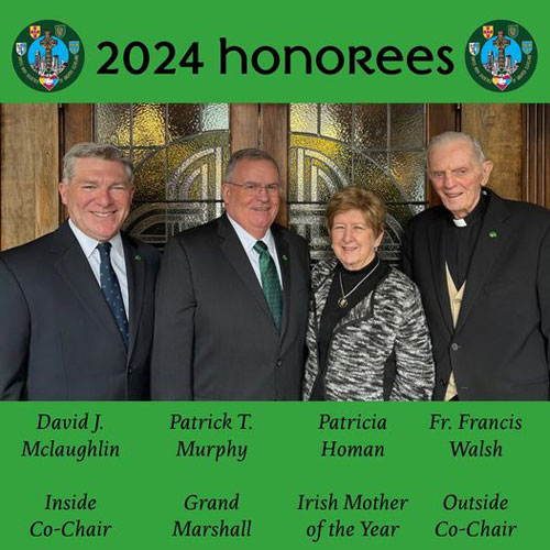 2024 Cleveland Irish honorees