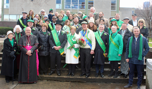 2024 St Patrick's Day Cleveland - Cosgrove steps