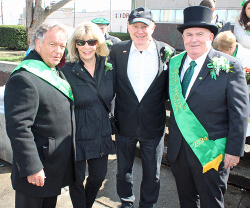 Thomas McManamon Jr., <ary and Ambassador Ed Crawford and Grand Marshal Patrick Murphy