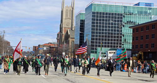 Start of 2024 Cleveland St. Patrick's Day Parade