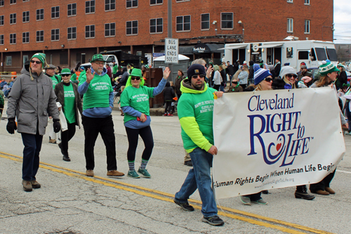 Cleveland 2024 St. Patrick's Day Parade - Right to Life
