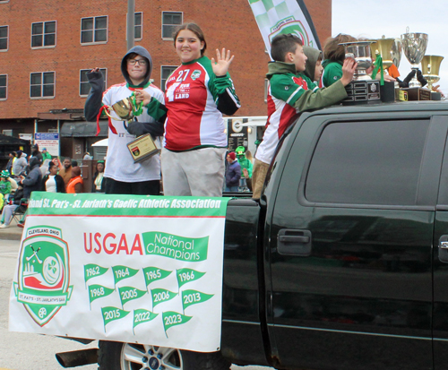 Cleveland 2024 St. Patrick's Day Parade - GAA