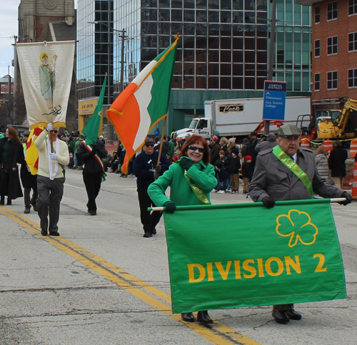 Cleveland 2024 St. Patrick's Day Parade - Division 2 banner