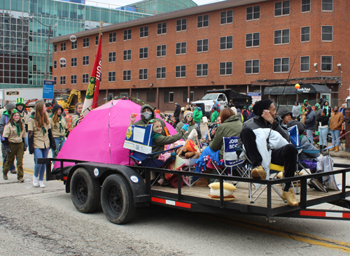 Cleveland 2024 St. Patrick's Day Parade - Boy Scouts