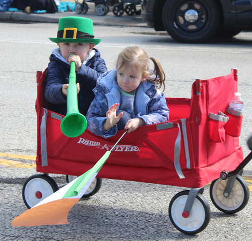 2024 Cleveland St. Patrick's Day Parade kids