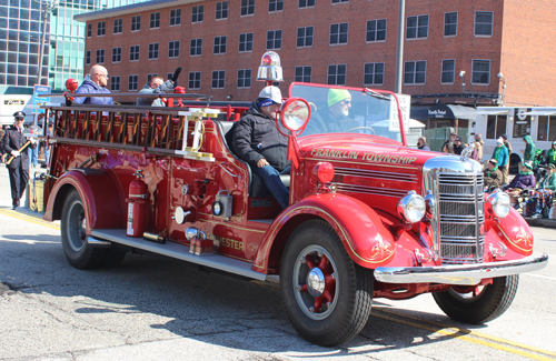 Cleveland Fire Fighters at St. Patrick's Day Parade 2024