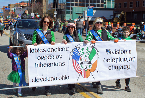Ancient Order of Hibernians at 2024 Cleveland St. Patrick's Day Parade