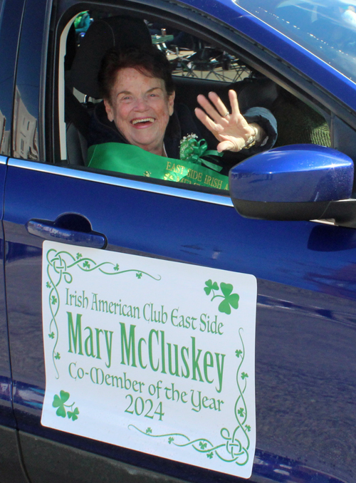 Cleveland 2024 St. Patrick's Day Parade - Mary Mcluskey