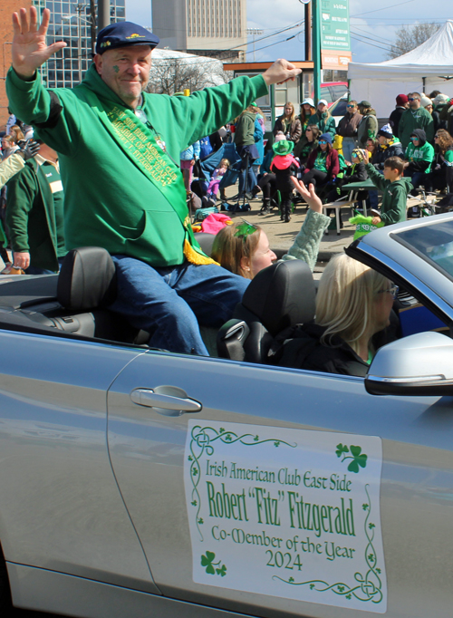 Bob Fitzgerald Cleveland 2024 St. Patrick's Day Parade 