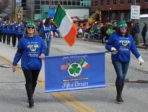 Cleveland 2024 St. Patrick's Day Parade - Jack McDonough Memorial Fife & Drum corps