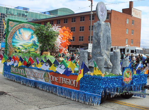 Cleveland 2024 St. Patrick's Day Parade - IACES  float