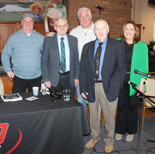 Kevin Quinn, Gerry Quinn, Dan Chambers, Ed Fitzpatrick and Colleen Corrigan