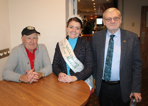 John O'Brien, Queen Erin Mackin and Gerry Quinn