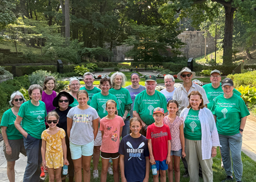 Irish Cultural Garden volunteer group