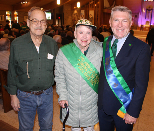 IACES Co-Member of the Year Anna Marie Turk with husband and Dave McLaughlin