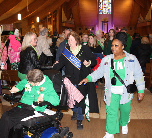 Recessional after St. Patrick's Day Mass