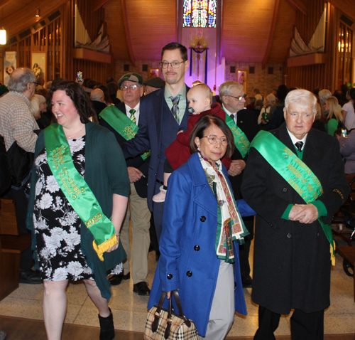 Recessional after St. Patrick's Day Mass
