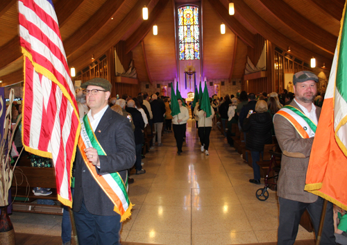 Recessional after St. Patrick's Day Mass