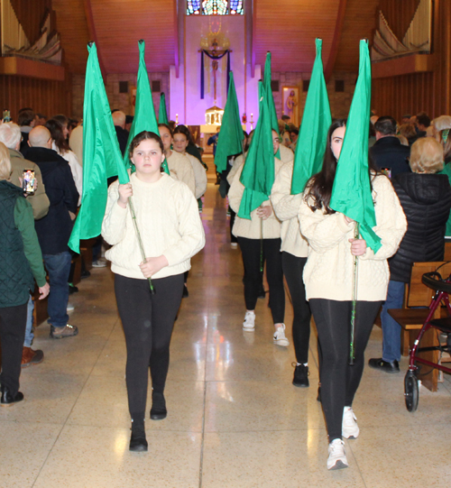 Recessional after St. Patrick's Day Mass