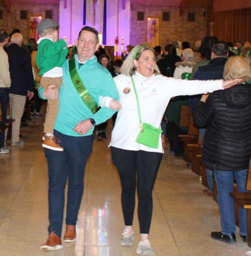 Recessional after St. Patrick's Day Mass