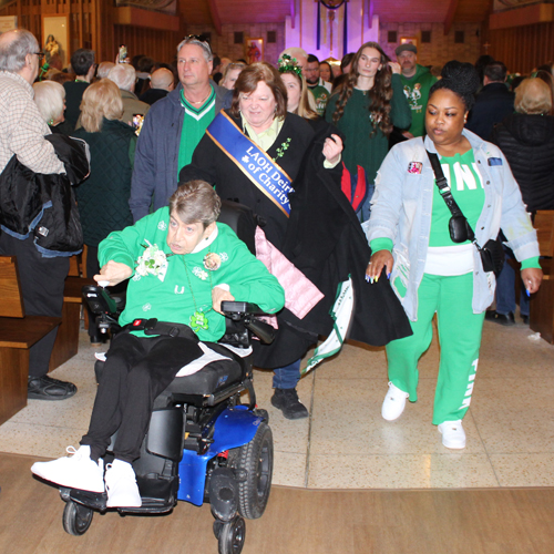Recessional after St. Patrick's Day Mass