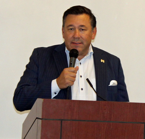 Ed McNamara  speaking