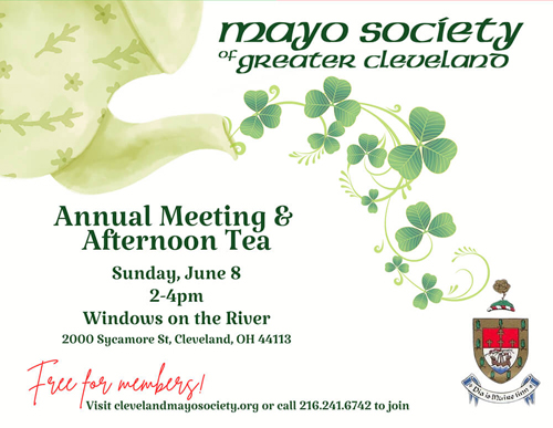 Mayo Society of Cleveland Tea