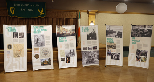 Ireland and the Making of America banners at IACES