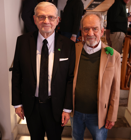 Radio stars Gerry Quinn and Tom Kelly