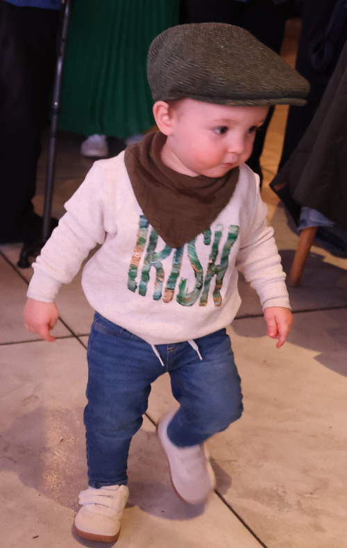 Gerry Quinn's youngest fan - little Irish boy