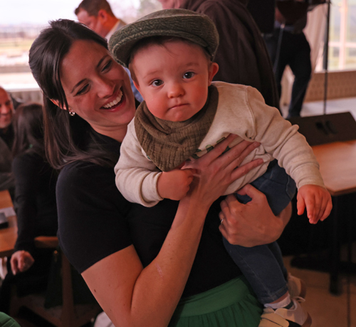 Gerry Quinn's youngest fan