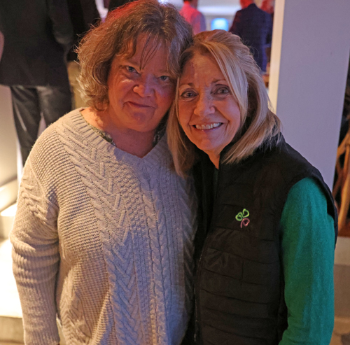 Mary Quinn and Michelle Morgan