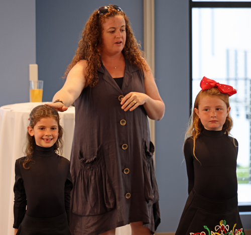 8 year old Burke School Irish Dancers