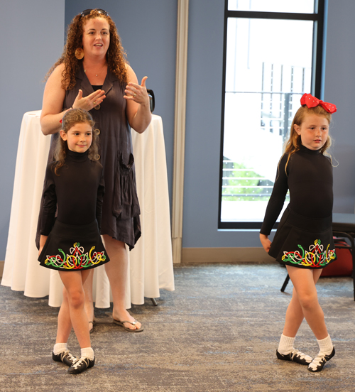 8 year old Burke School Irish Dancers