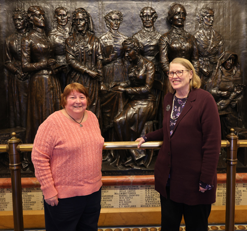 Marilyn Madigan and Margaret Lynch