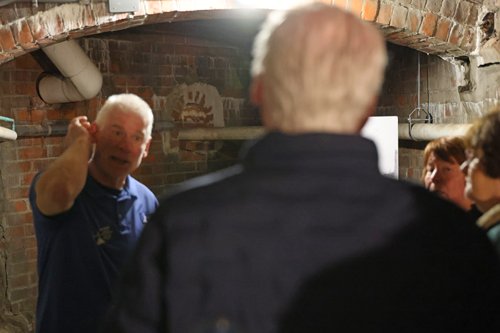 Inside the Soldiers and Sailors Underground Tunnels