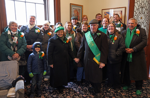 Bob and Sheila Crawford with friends/family
