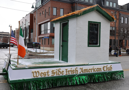 2026 Cleveland St. Patrick's Day Parade - West Side IAC float
