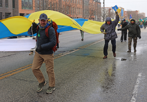 Ukrainians at 2026 Cleveland St. Patrick's Day Parade